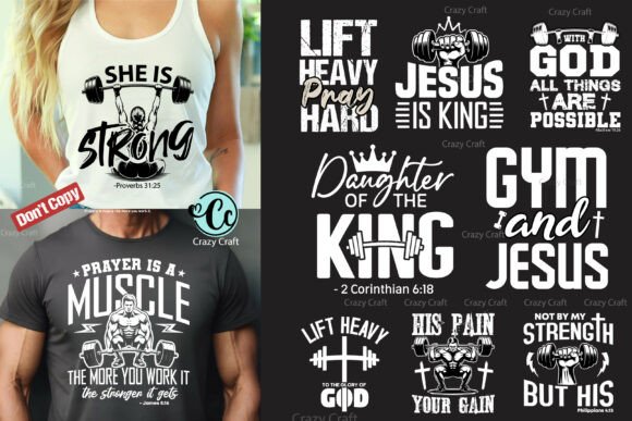 A Brand Designer's Review: Faith-Focused Graphics for Crafts & Fitness