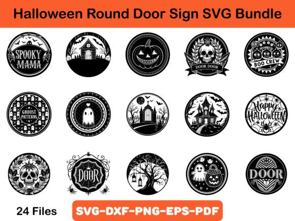 A Brand Designer's Review of the Halloween Door Sign SVG Bundle