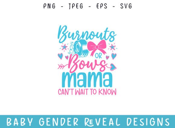 A Brand Designer’s Review of Burnout Bows Gender Reveal Graphics