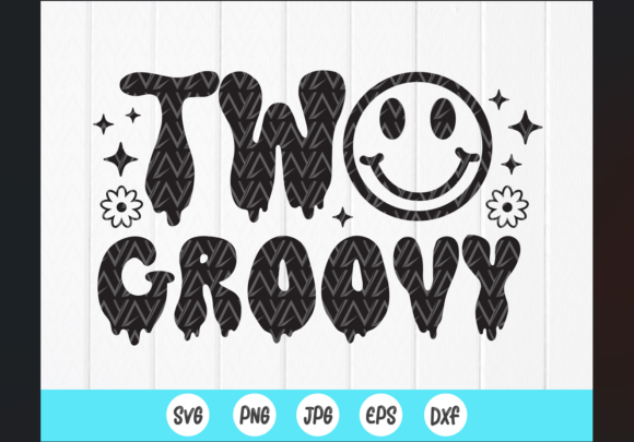 A Groovy Design Asset for Birthday Craft Graphics