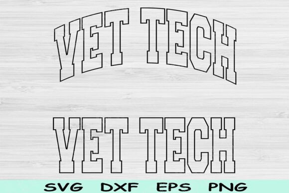 A Practical Vet Tech Graphic Design Asset for Crafters