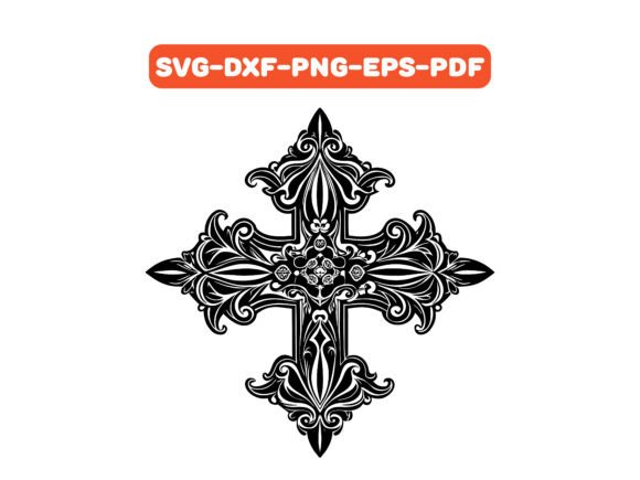 Brand Designer Review: Victorian Cross SVG Vector for Crafts & Graphics