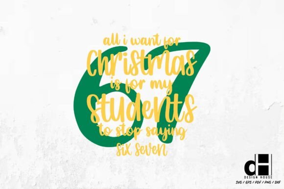 Christmas Teacher 67: A Graphic Design Asset for Craft-Based Brands