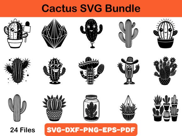 Elevating Local Branding with a Cactus Graphic Design Asset