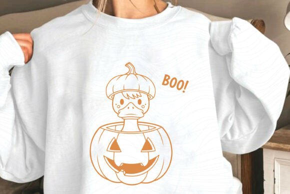 Halloween Funny Duck Boo SVG: A Graphic Designer's Review