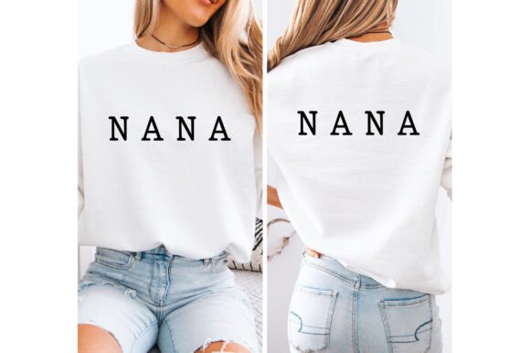 Is the NANA SVG T-Shirt Design a Versatile Graphics Craft Asset?