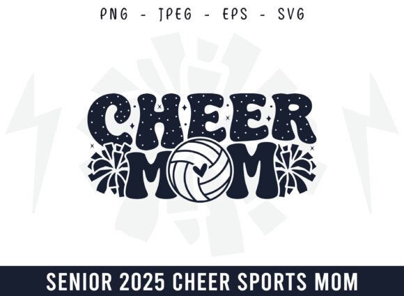 Using the Proud Cheer Volleyball Mom SVG for Crafts & Graphics